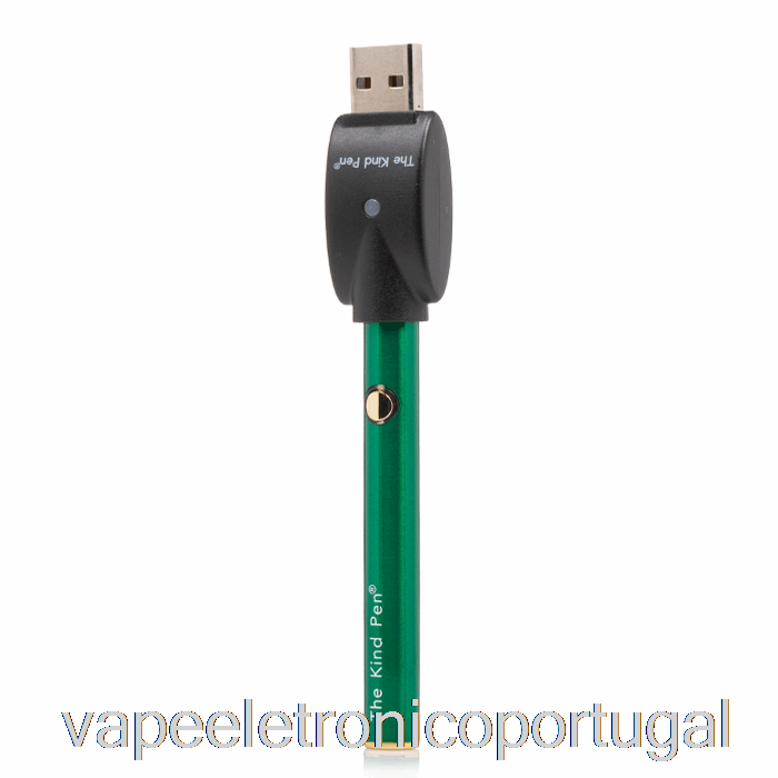 Vape Eletrônico The Kind Pen Vv 510 Thread Bateria Verde Ouro